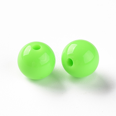 Opaque Acrylic Beads MACR-S370-C12mm-23-1