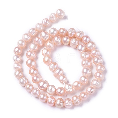 Natural Cultured Freshwater Pearl Beads Strands PEAR-L021-17C-01A-1