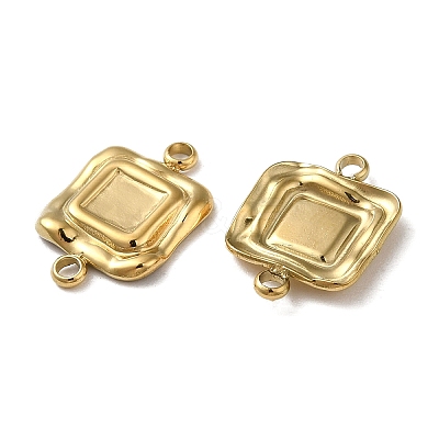 304 Stainless Steel Cabochon Connector Settings STAS-Q252-32G-1