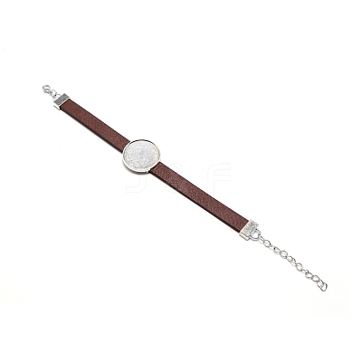 PU Leather Cord Bracelet Making AJEW-TAC0034-02A-1