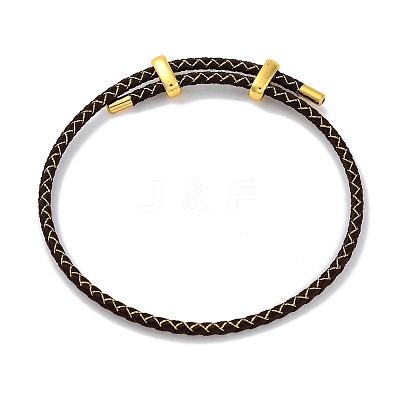 Adjustable Polyester Cord Braided Bracelets BJEW-Z085-01G-02-1