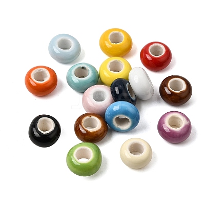 Handmade Procelain European Beads PR-CBAA9B1-01-1