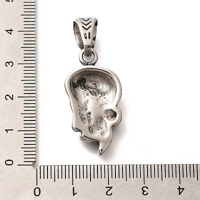 304 Stainless Steel Pendants STAS-Z110-48D-AS-1