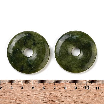 Natural Southern Jade Pendants G-K099-40mm-03-1