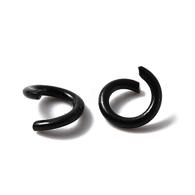 Zinc Alloy Open Jump Rings X-FIND-WH0014-79G-1