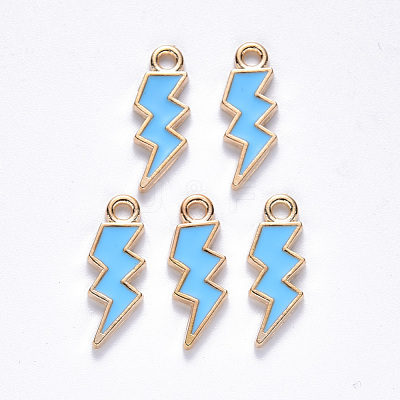 Alloy Enamel Pendants ENAM-N054-025E-1