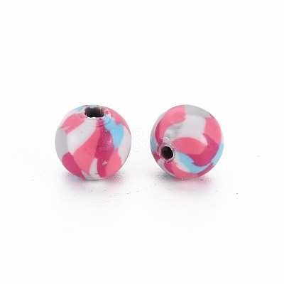 Handmade Polymer Clay Beads CLAY-N008-054A-04-1