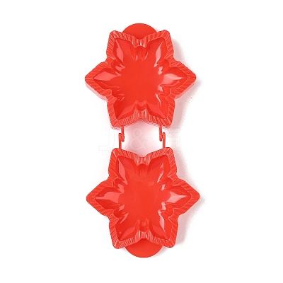 Christmas Theme ABS Plastic Classic Mini Press Apple Pie Molds FIND-U005-02C-1