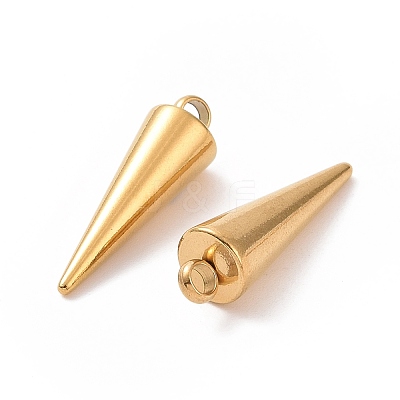 Ion Plating(IP) 304 Stainless Steel Pendants STAS-G214-47G-1