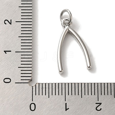 Rack Plating Brass Micro Pave Cubic  Zirconia Pendant KK-U027-14P-1