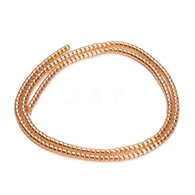 Electroplate Glass Beads Strands GL-CBAA615-01D-1