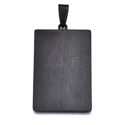 201 Stainless Steel Pendants STAS-S105-LA461-17-1
