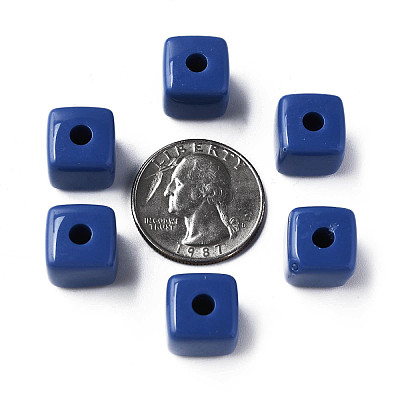 Opaque Acrylic Beads MACR-S373-141-A16-1