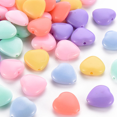 Opaque Acrylic Beads TACR-S154-44D-1