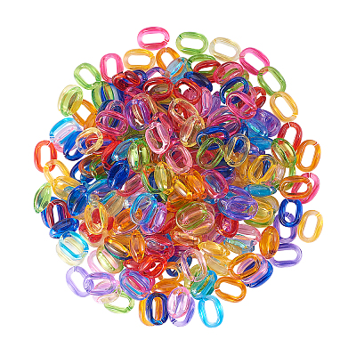 250G Transparent Acrylic Linking Rings TACR-CJ0001-36-1