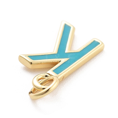 Rack Plating Brass Pendants KK-C065-03K-G-1