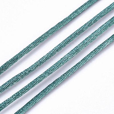 Nylon Satin Rattail Cords NWIR-R033-1.5mm-222-1