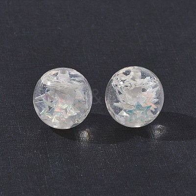 Luminous Transparent Resin Beads RESI-F073-03A-1