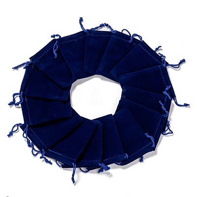 Rectangle Velvet Pouches X-TP-R002-7x9-03-1