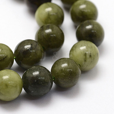 Natural Chinese Jade Beads Strands X-G-F363-4mm-1