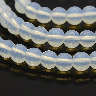 Opalite Round Beads Strands GLAA-A025-4mm-04-1
