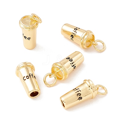 Brass Pendants KK-P217-18G-1