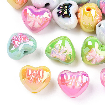 UV Plated Acrylic Beads PACR-N015-03-1