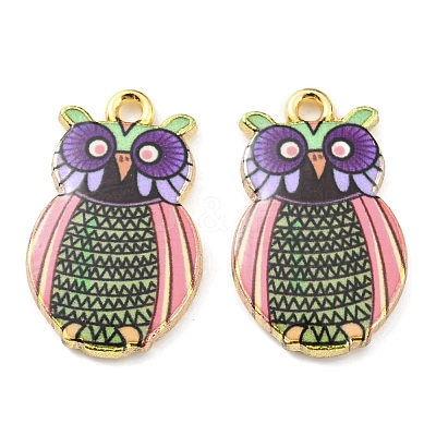 Printed Alloy Pendants ENAM-D051-16G-04-1