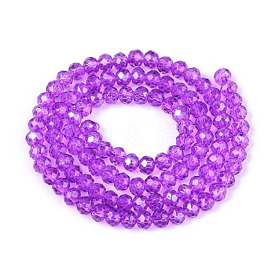 Baking Paint Glass Beads Strands LS-EGLA-Q120-D-A02-1