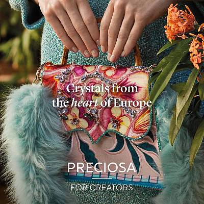 Preciosa® MAXIMA Crystal Sew-On Cups Y-PRC-SE8-00030-200-S-1