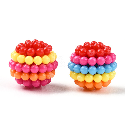 ABS Plastic Beads KY-U002-01D-1