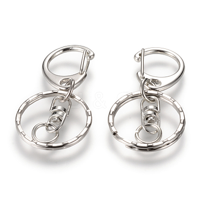 Alloy Key Clasps X-PALLOY-T010-07P-1