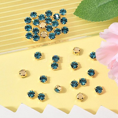 Preciosa® MAXIMA Crystal in Sew-On Cup Y-PRC-SS29-60100-G-1