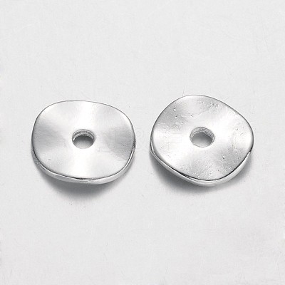 Tibetan Style Alloy Wavy Spacer Beads LS-X-K0NWF022-1