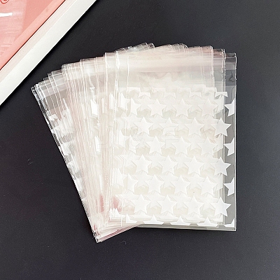 Rectangle PE Plastic Cellophane Bags X-PW-WG23395-04-1