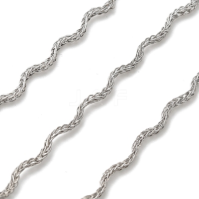 304 Stainless Steel Twisted Rope Chains CHS-A016-54P-A-1