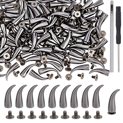 50 Sets Alloy Spiked Cone Rivets FIND-OC0013-88-1