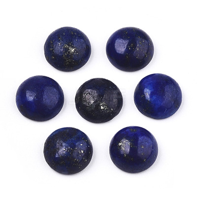 Natural Lapis Lazuli Cabochons G-N326-59C-1