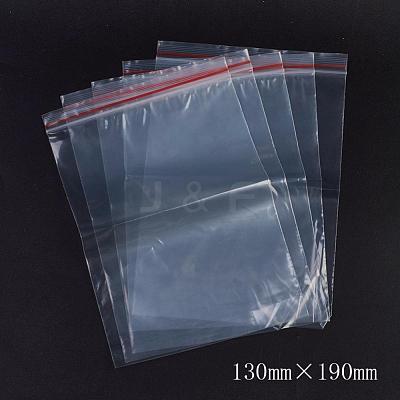 Plastic Resealable Packaging Bags OPP-G001-D-13x19cm-1