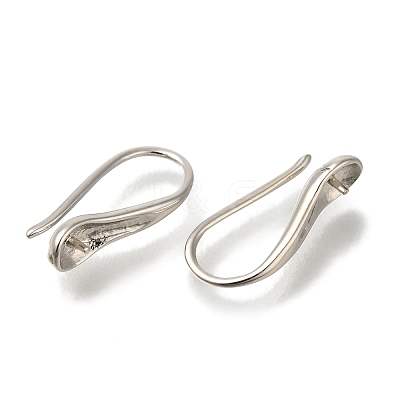 Rack Plating Brass Earring Hooks KK-C081-02P-1