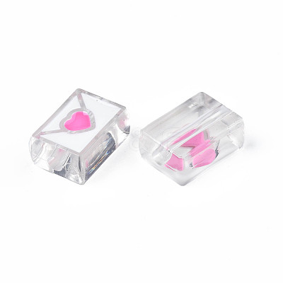 Transparent Acrylic Beads ACRC-S039-11G-1