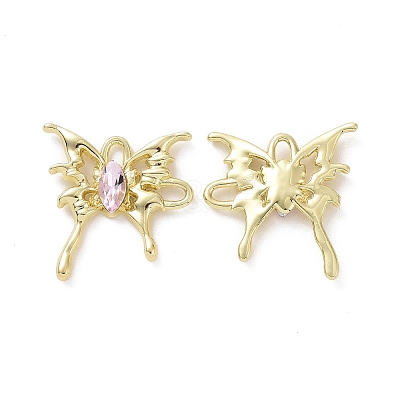 Rack Plating Alloy Connector Charms FIND-I037-19LG-03-1
