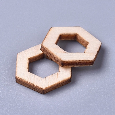 Poplar Wood Linking Rings WOOD-D021-06A-1