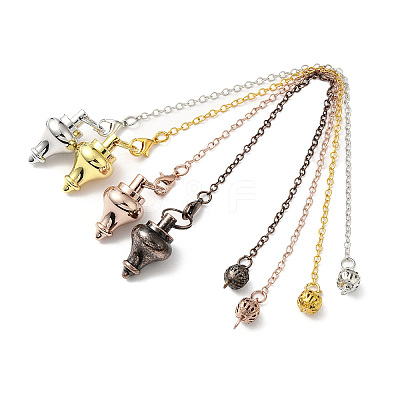Brass Dowsing Pendulum Pendants KK-R142-01-1