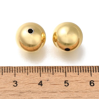 Rack Plating Brass Beads KK-K373-08H-G-1