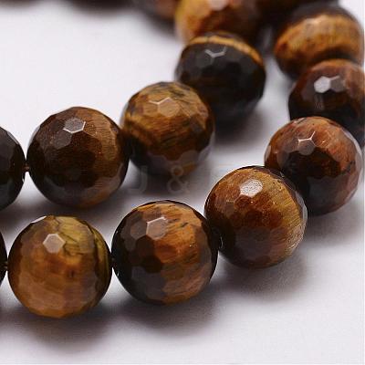 Natural Tiger Eye Beads Strands G-D840-39-8mm-1