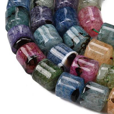 Natural Agate Beads Strands G-F820-P01-01A-1