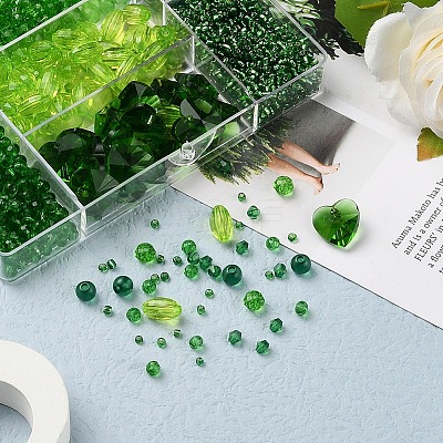 DIY Green Series Jewelry Making Kits DIY-YW0002-94E-1