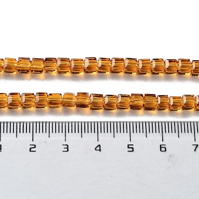 Glass Bead Strands GLAA-R041-4x4mm-12-1