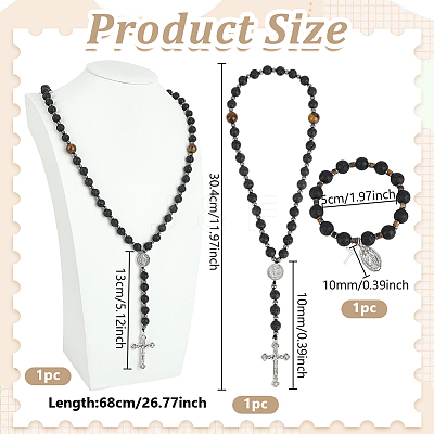 Natural & Synthetic Gemstone Pendant Necklaces & Bracelets & Hanging Ornaments Sets HJEW-UN00142-1